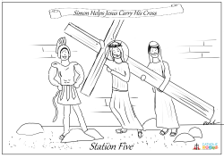 Stations of the Cross - Station 05